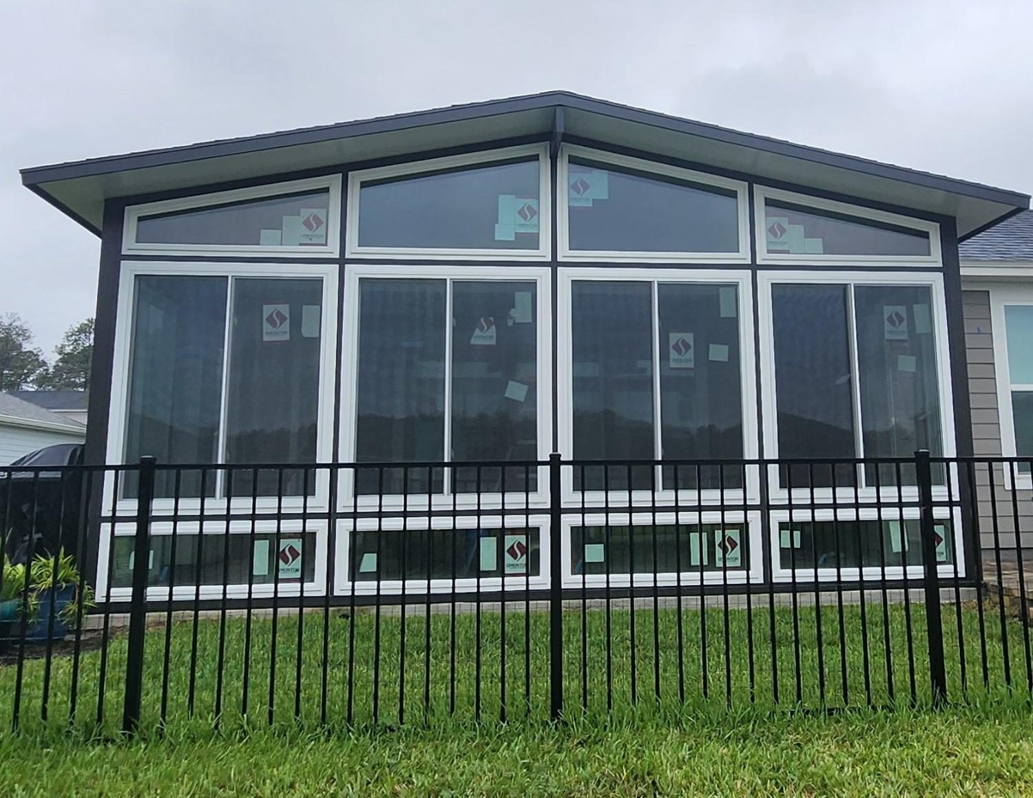 Gable sunroom completed by Better Home Improvement in Fernandina Beach, FL